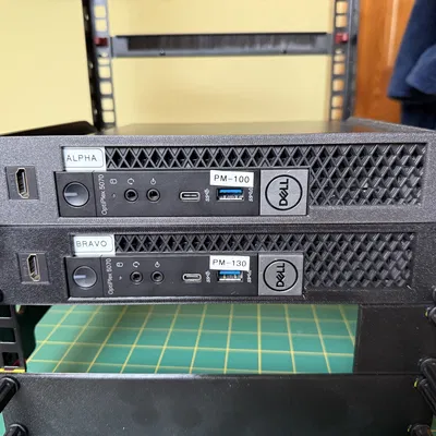 Giá đỡ Dell Optiplex 5070 có cổng Keystone cho rack 10"
