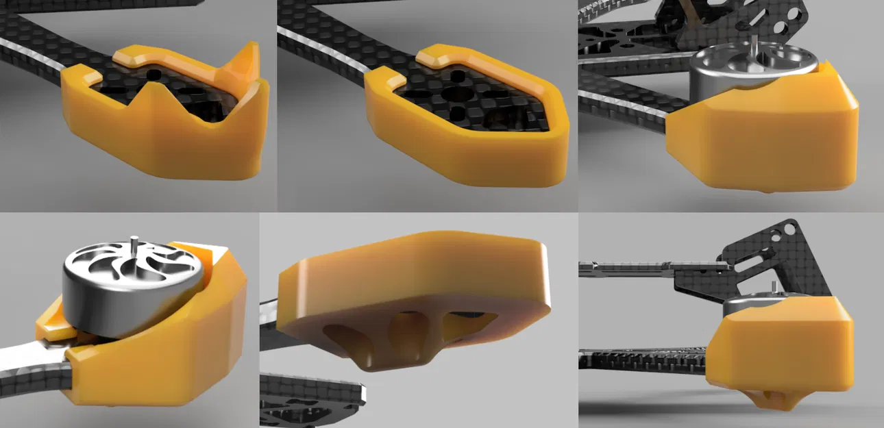 Chặn Tay Áo Khoác "Clip-on" JeNo 3 (3 Phiên Bản) - Image 1