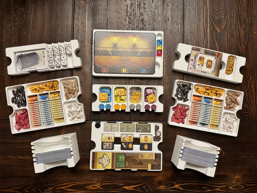 Grand Austria Hotel và Let's Waltz Insert / Organizer - Chứa Nâng Cấp Đồ Ăn Meeple Source - Image 1