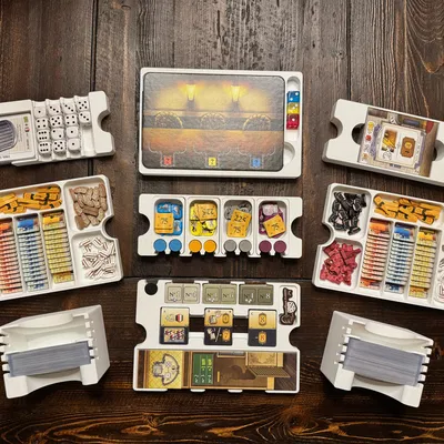 Grand Austria Hotel và Let's Waltz Insert / Organizer - Chứa Nâng Cấp Đồ Ăn Meeple Source