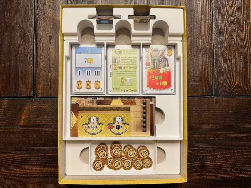 Grand Austria Hotel và Let's Waltz Insert / Organizer - Chứa Nâng Cấp Đồ Ăn Meeple Source - Image 13