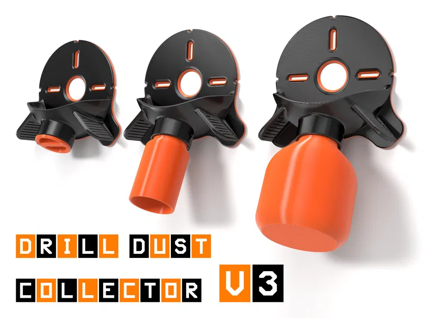 Bộ Thu Bụi Khoan V3 - Thiết Kế Modun 3D - Image 1