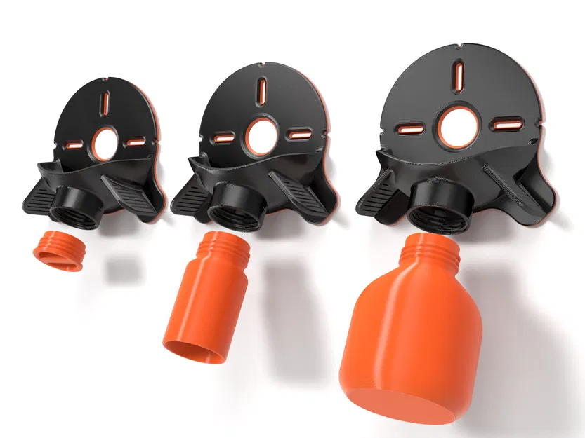 Bộ Thu Bụi Khoan V3 - Thiết Kế Modun 3D - Image 3