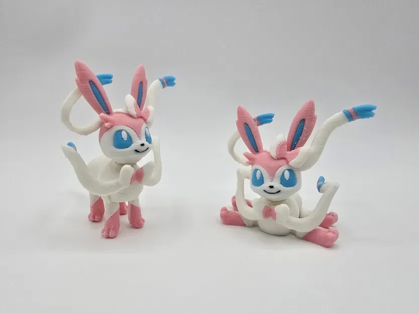 Mô hình Flexi Sylveon - Pokemon Cử Động - Image 1