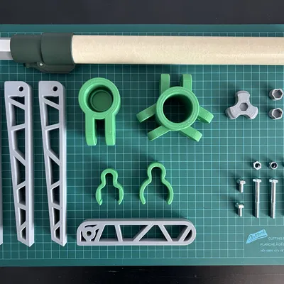 Chân máy câu cá đáy lạnh Sonar Trực tiếp (Trụ 32mm hoặc 1¼")