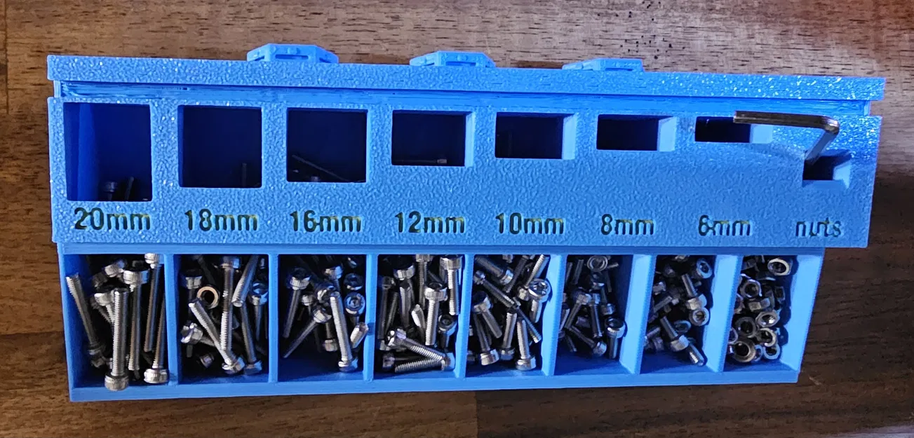 Dụng cụ bàn làm việc - HSW - Khay đựng bu lông M3 - Image 1