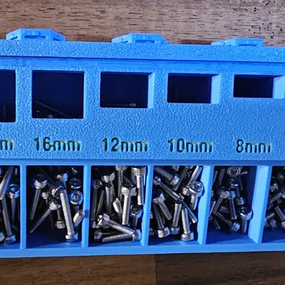 Dụng cụ bàn làm việc - HSW - Khay đựng bu lông M3