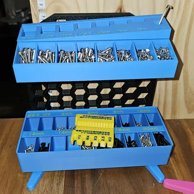 Dụng cụ bàn làm việc - HSW - Khay đựng bu lông M3