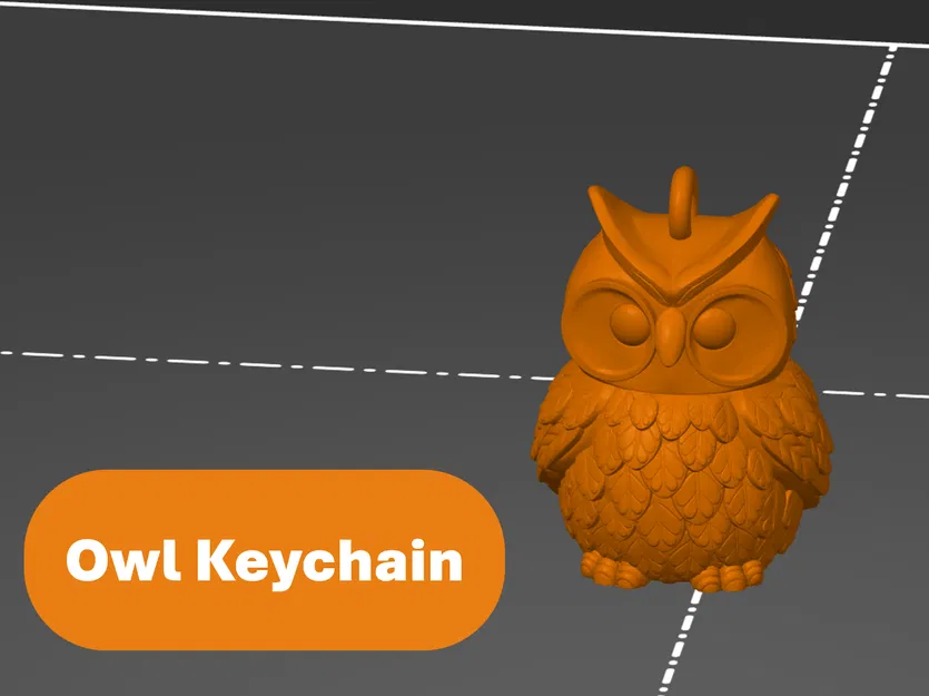 Móc Khóa Cú Mèo - Image 1