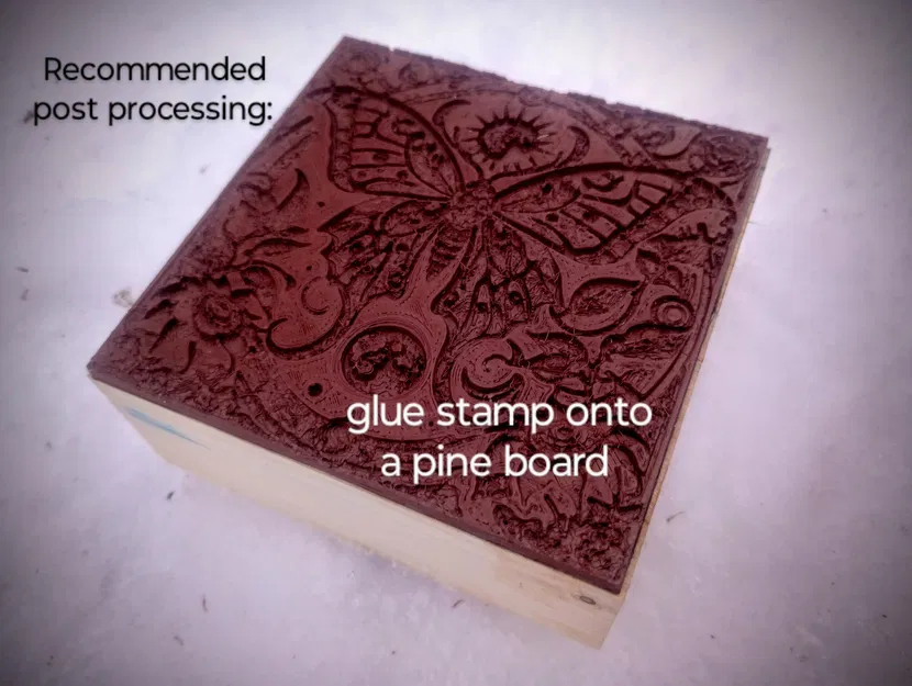 Bộ Dấu Hình Bướm Đêm Luna Cho Gốm - Image 7