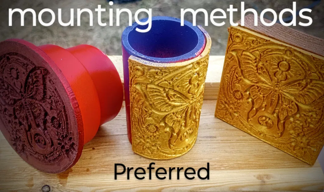 Bộ Dấu Hình Bướm Đêm Luna Cho Gốm - Image 8