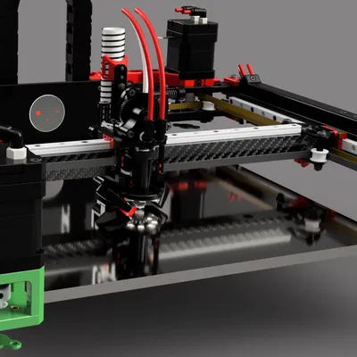 Voron 2.4 / Cụm Gantry AWD mammoth-3D V1.7.3 / Giá Đỡ Động Cơ X và Y