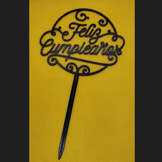 Topper Chúc Mừng Sinh Nhật "Feliz Cumpleaños" - Image 1