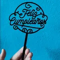 Topper Chúc Mừng Sinh Nhật "Feliz Cumpleaños" - Thumbnail 2