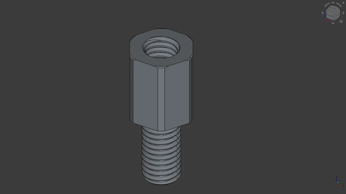 Thanh ren ren M2.5 - M6 / Dài 5 - 20 - Image 1