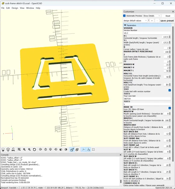 Khung thêu vớ cho Brother Skitch PP1 - Image 4