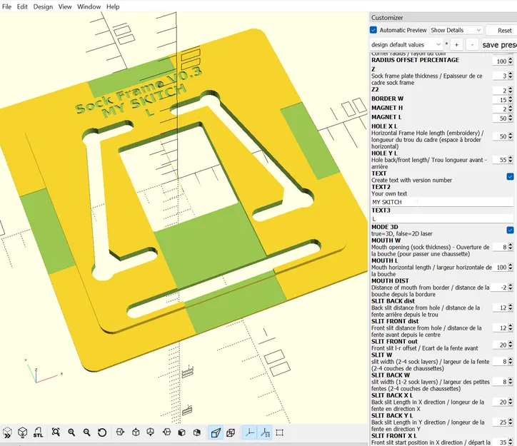 Khung thêu vớ cho Brother Skitch PP1 - Image 9