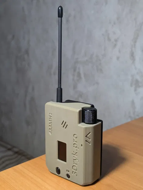 Vỏ case Heltec LoRa32 V3 Meshtastic có sẵn Encoder/Buzzer/Vibro/GPS/Cảm biến môi trường/Kẹp dây/Hỗ trợ bàn phím M5Stack CardKB - Image 1