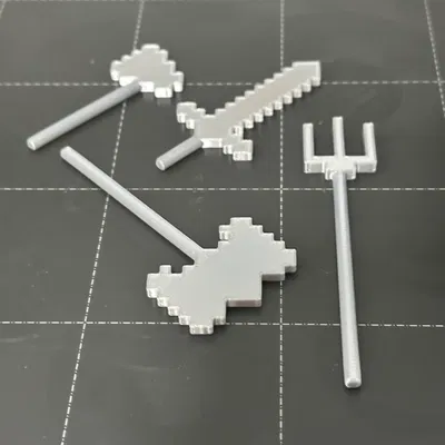 Dummy 13 vũ khí Minecraft