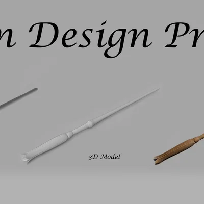 Cây Đũa Phép Của Luna Lovegood - Phiên Bản Hữu Cơ