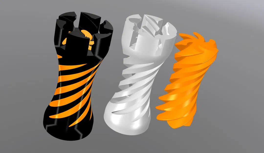 Tháp cờ Vua với ảo ảnh xuyên thấu - Image 1