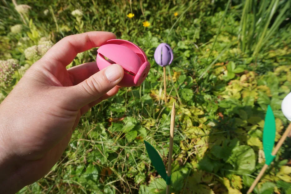 Cối Xay Gió Hoa Tulip - In Dễ Dàng - Image 2