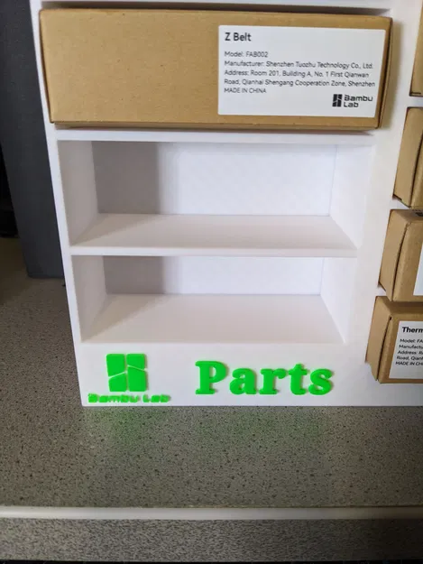 Giá Treo Tường/Kệ Chứa Phụ Kiện Nhỏ/Vừa Cho Bambu Lab P1P / X1C Carbon - Image 2