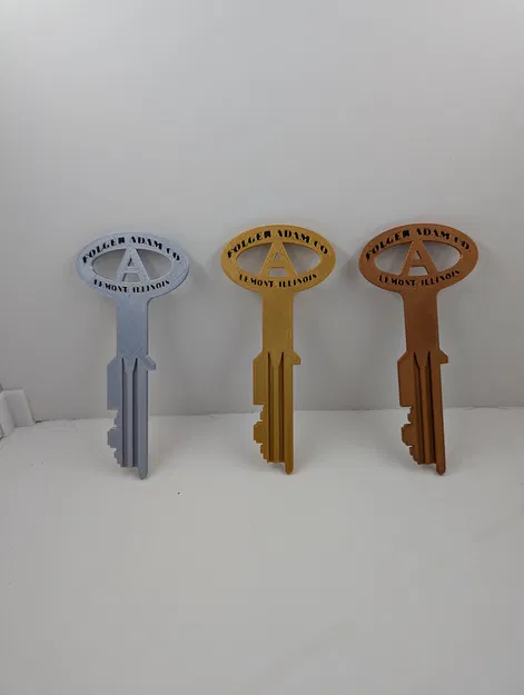 Mô Hình Chìa Khóa Nhà Tù Folger Adam Bản Sao - Image 1