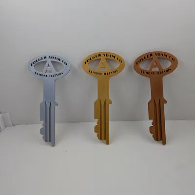 Mô Hình Chìa Khóa Nhà Tù Folger Adam Bản Sao