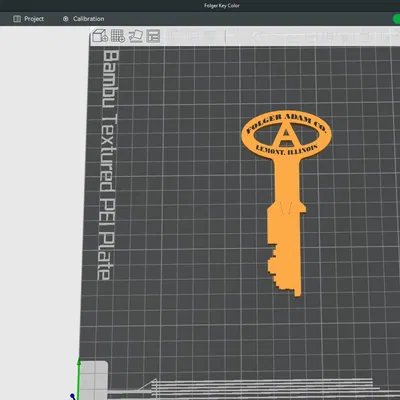 Mô Hình Chìa Khóa Nhà Tù Folger Adam Bản Sao