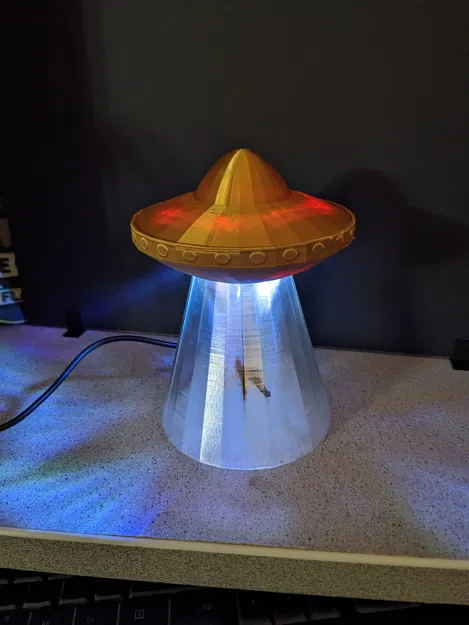 Đèn UFO Bắt Cóc / Đèn Ngủ - Image 1