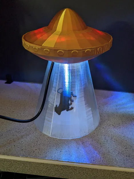 Đèn UFO Bắt Cóc / Đèn Ngủ - Image 2