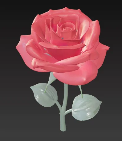 Mô hình hoa hồng Rosa - Image 1