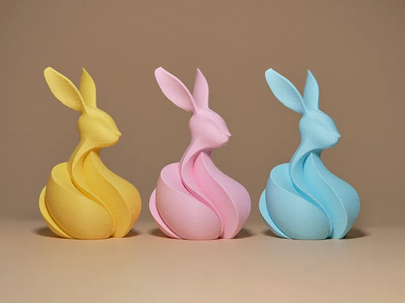 Tượng Thỏ Phục Sinh Dễ Thương - Image 4