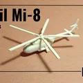 Mô hình trực thăng Mil Mi-8 Hip siêu nhỏ - Thumbnail 1