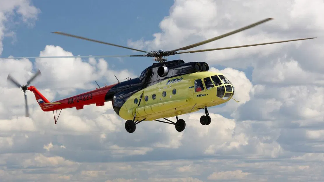 Mô hình trực thăng Mil Mi-8 Hip siêu nhỏ - Image 6