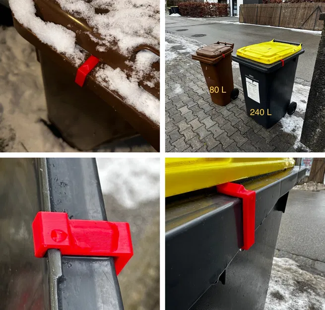 Kẹp Chống Đông Đá Nắp Thùng Rác - Image 1