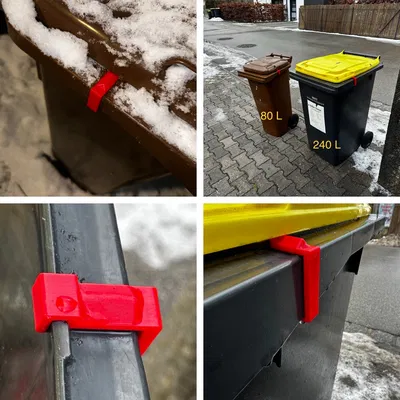 Kẹp Chống Đông Đá Nắp Thùng Rác