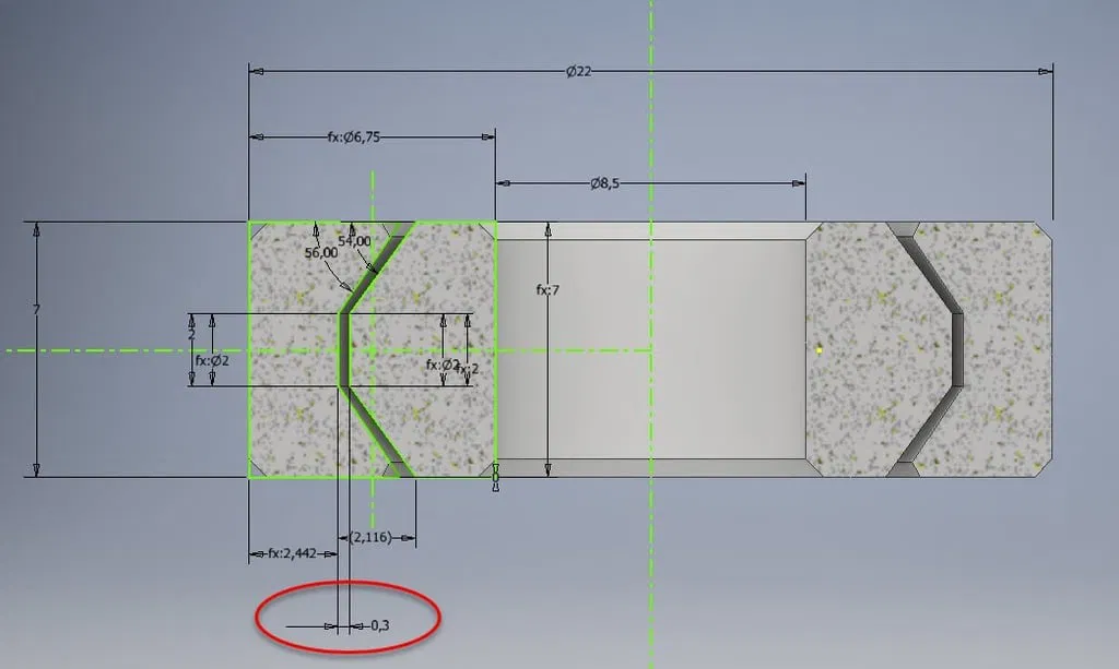 Vòng Bi In 3D (Không Có Bi) / Ổ Trục - Image 3