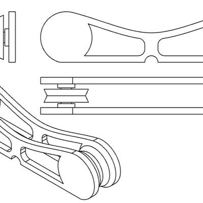 Con Lăn Cuộn Dây In 3D