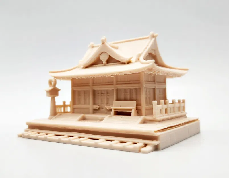 Mô Hình Nhà Ga Tàu Kiểu Nhật - Image 3