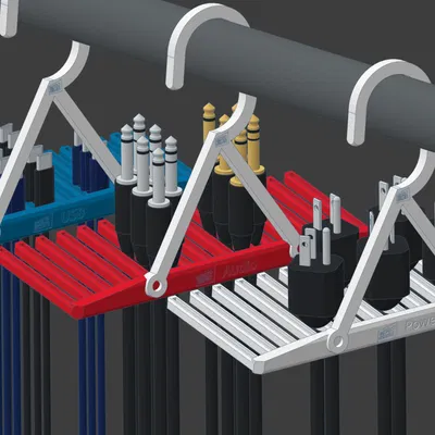 Giá Treo Dây Cáp | USB | Âm Thanh | Nguồn | Khả Năng Truy Xuất Bậc Một theo Adam Savage