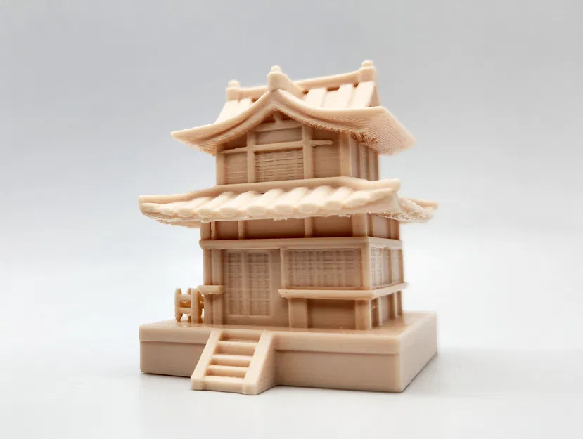 Mô hình Nhà kiểu Nhật Bản 3 - Image 2