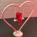 Giá Đỡ Trưng Bày Mô Hình Hình Trái Tim - Thumbnail 1
