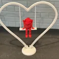 Giá Đỡ Trưng Bày Mô Hình Hình Trái Tim - Thumbnail 2