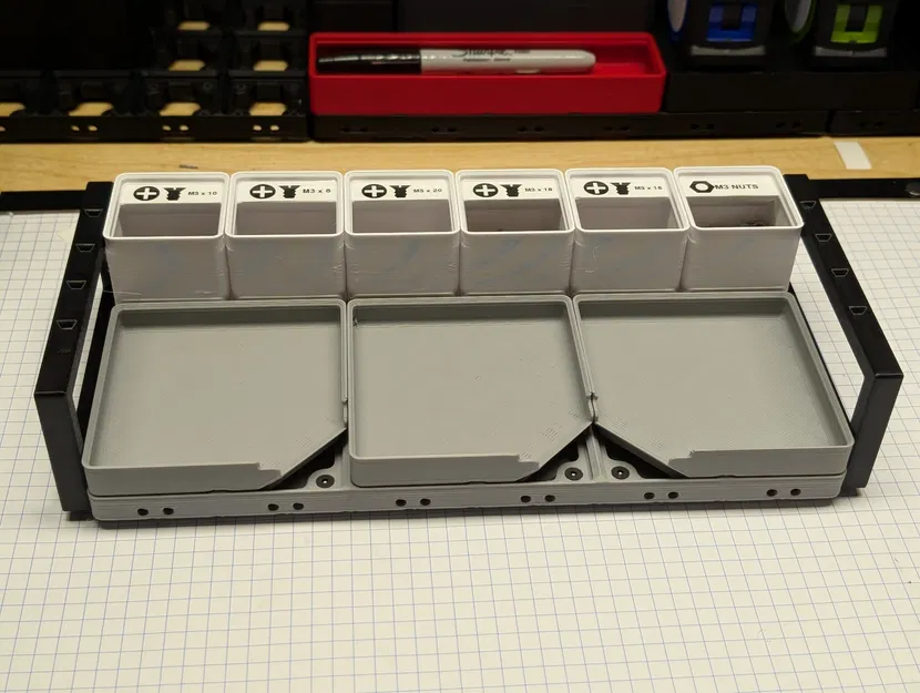 Khay Đựng Linh Kiện Module Gridfinity - Image 1