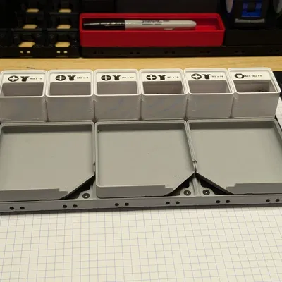 Khay Đựng Linh Kiện Module Gridfinity