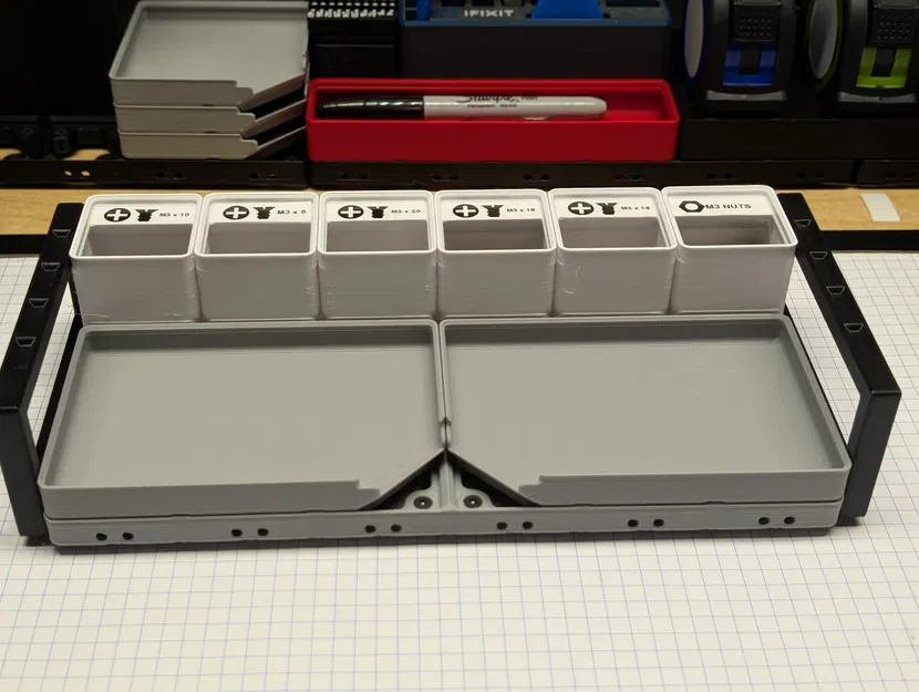 Khay Đựng Linh Kiện Module Gridfinity - Image 7