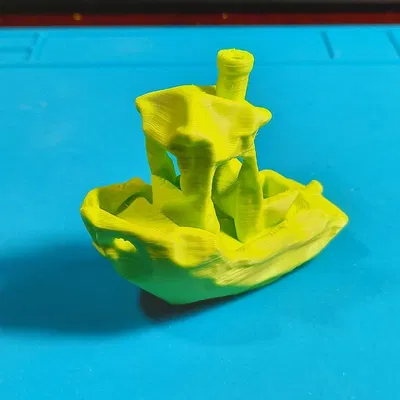 Mô Hình Benchy Bị Vò Nát