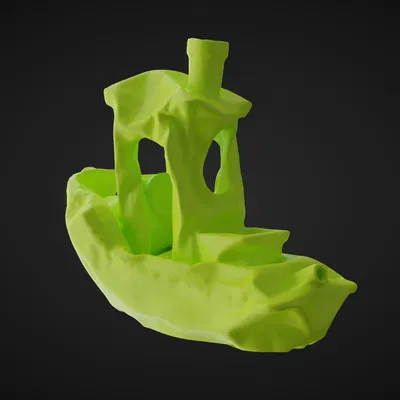 Mô Hình Benchy Bị Vò Nát